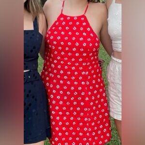 Zara Scarlet Floral Dress